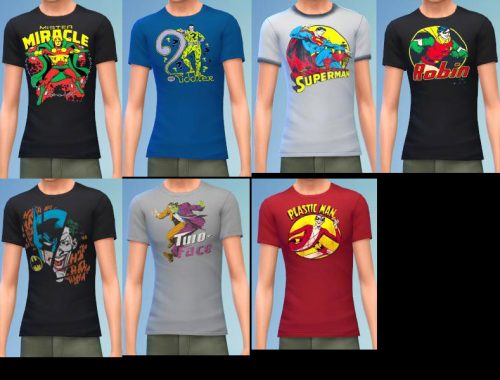 22 DC Comic t-shirts for guys