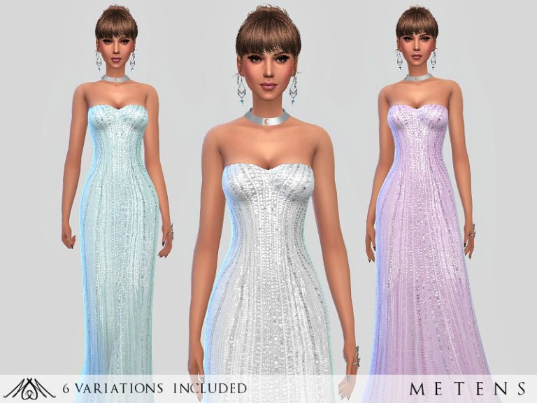Tresor - Gown - The Sims 4 Catalog