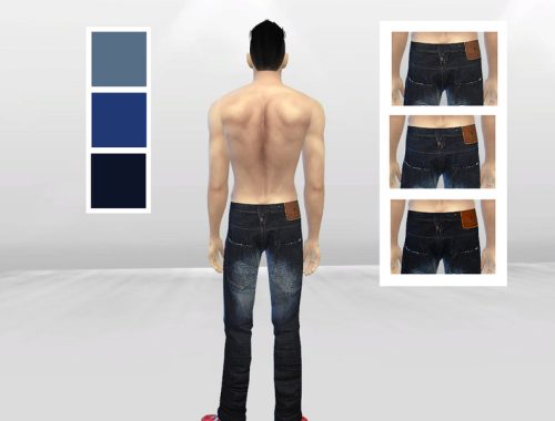 Dusk Faded Denim Pants