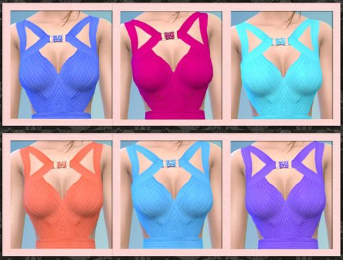Designer Jeweled Back Gown - New Mesh