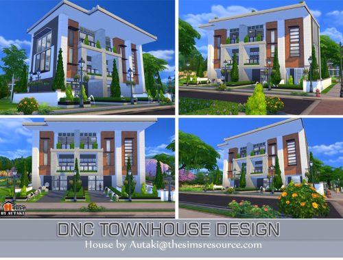 DNC Townhouse Design