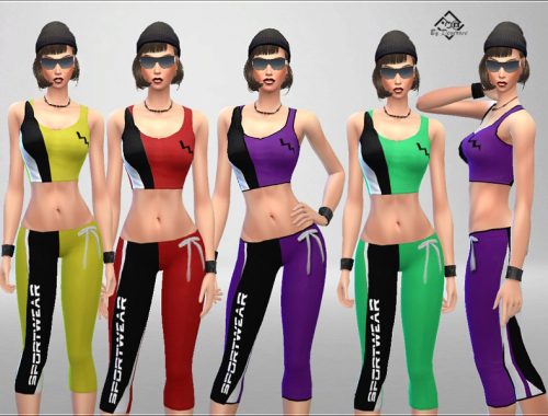 Sportswear Athletic Suit 1