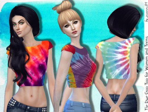 Tie Dye T-Shirts for Women and Teens