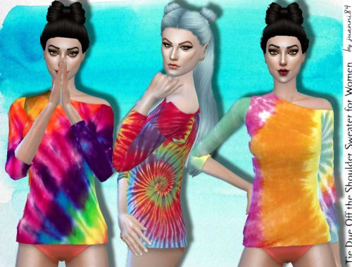 Tie Dye T-Shirts for Women and Teens