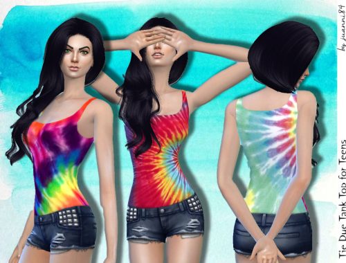 Tie Dye T-Shirts for Women and Teens