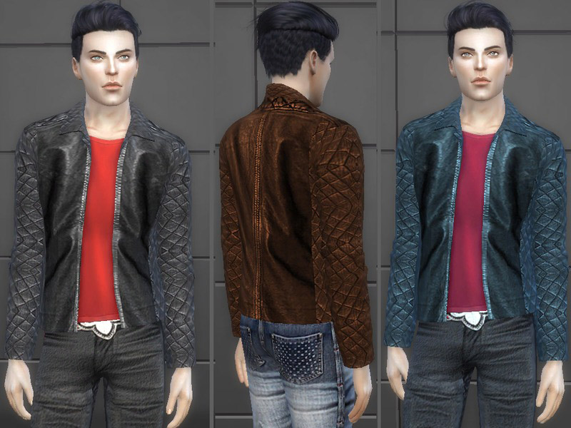 Rocker Jacket - Get to Work needed - The Sims 4 Catalog