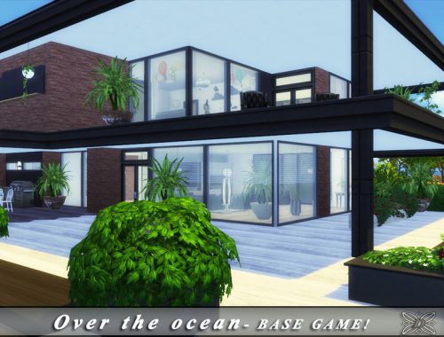 Over the ocean