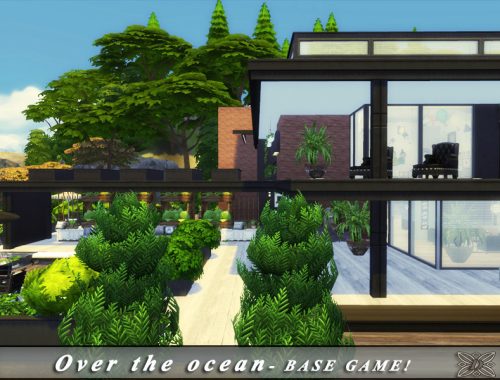 Over the ocean
