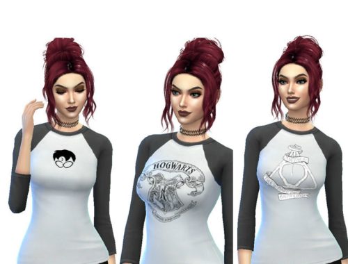 DreadMermaid | Harry Potter Tumblr Inspired Baseball Tops
