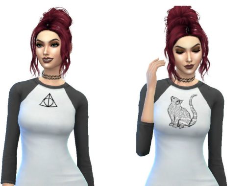 DreadMermaid | Harry Potter Tumblr Inspired Baseball Tops