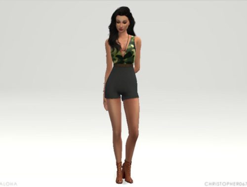 Aloha Romper || Christopher067