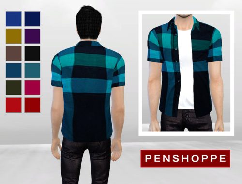 Keegan Open Checkered Shirt