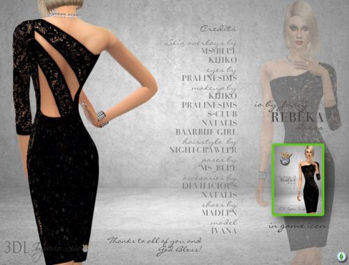 3DL Imperio Sim- iO by Jancy- Rebeka Dress