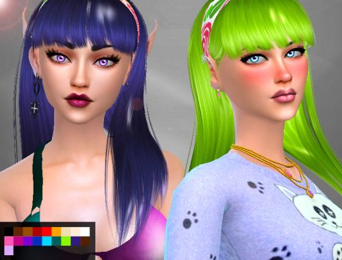 Retexture Hair Anto Taylor.Need Mesh