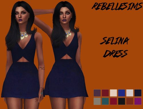 Selina Dress (Mesh Needed)