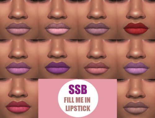 Subtle Lipstick In Soft Colors