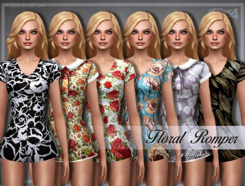 Trillyke - Floral Romper