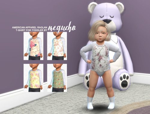 AA Raglan T-Shirt Recolour [Mesh Required]