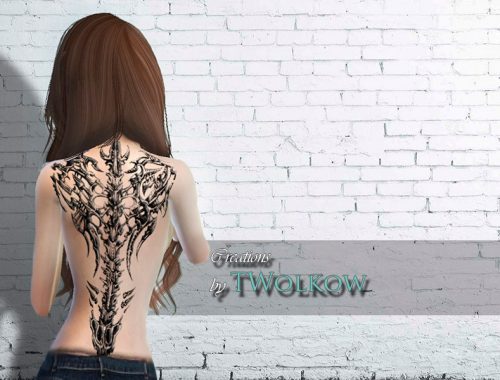 Tattoo Skeleton by TWolkow 002
