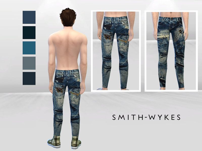 State Of DK Rugged Jeans - The Sims 4 Catalog