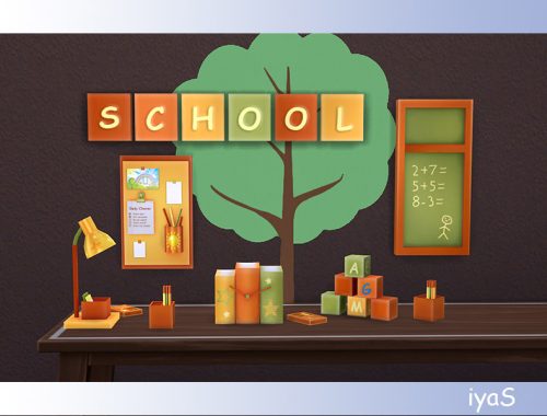 School Decor set