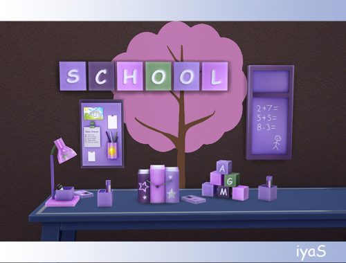 School Decor set