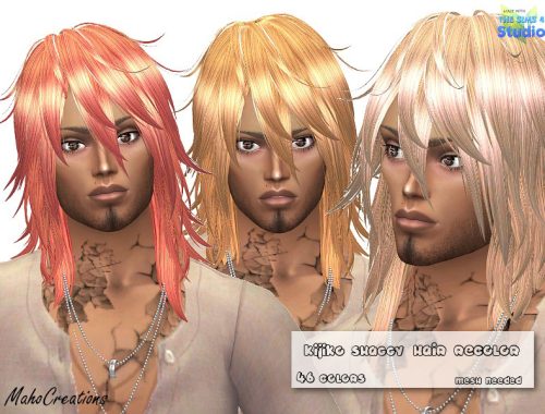 Kijiko Shaggy Hair Recolor - mesh needed