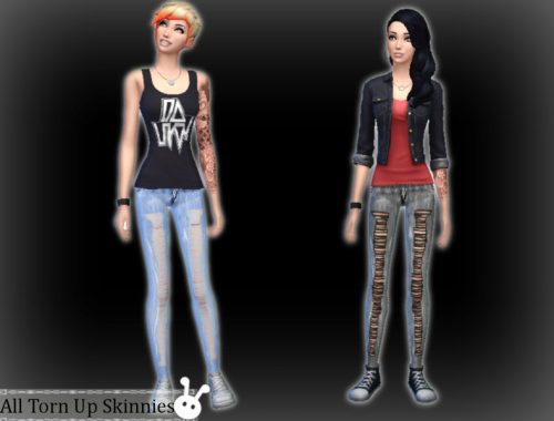 All Torn Up Skinnies