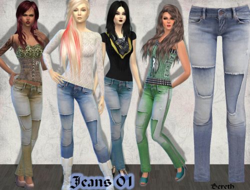 Jeans with Design