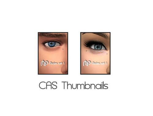 Set of 5 moles N1