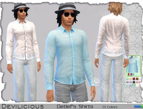 Detlef's Shirts, 13 In 1