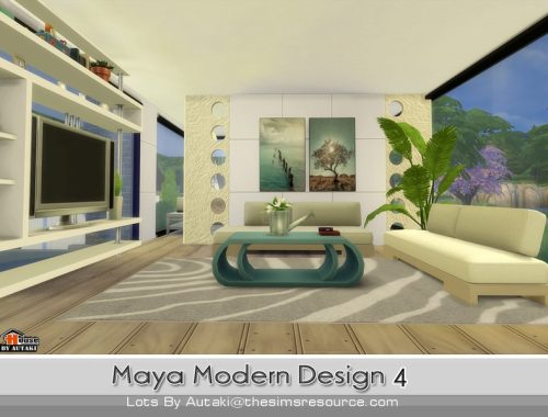 Maya Modern Design 4