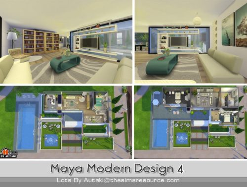 Maya Modern Design 4