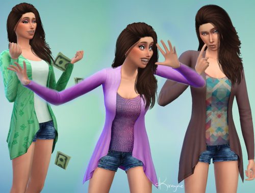 Kirayne - Sweater Shorts - 12 Recolors