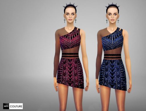 Asymmetrical Dress