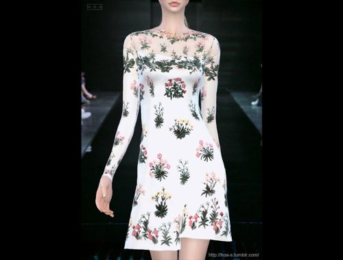 [H.O.A] High Fashion Dress 03