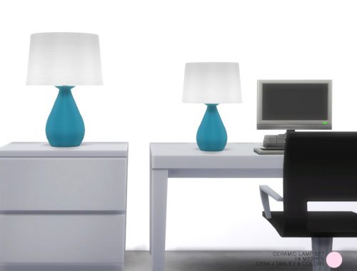 Ceramic Lamp Set