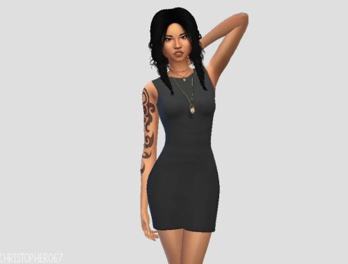 RUE Dress || Christopher067 - Dine Out Needed
