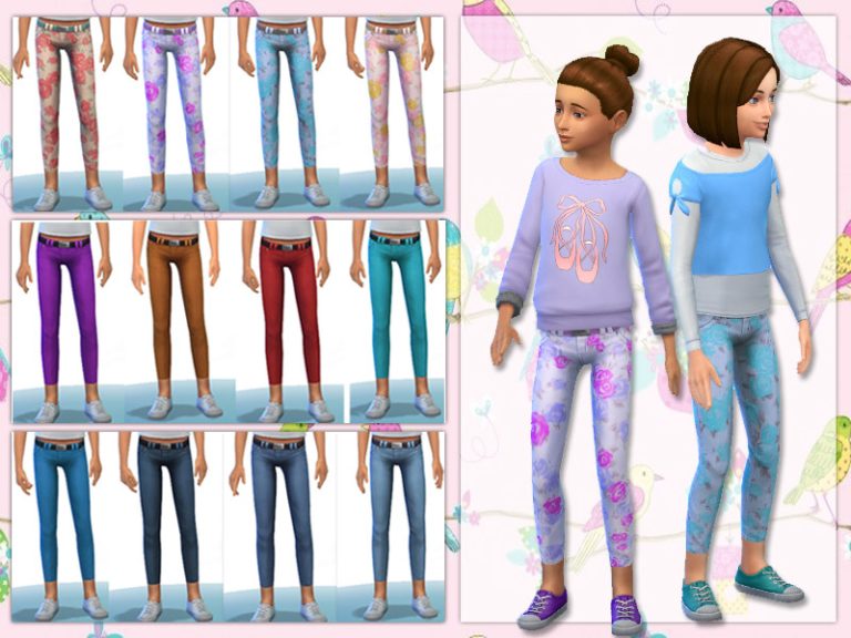 Skinny Jeans for Sim Girls - The Sims 4 Catalog