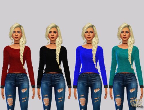 Cropped Sweater Tops