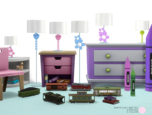 Baby Room Lamp Set
