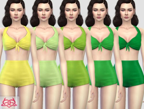 Pin up Swimwear 1 RECOLOR 1 (Needs mesh)