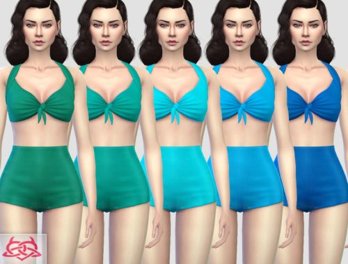 Pin up Swimwear 1 RECOLOR 1 (Needs mesh)