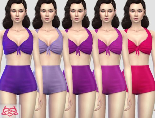 Pin up Swimwear 1 RECOLOR 1 (Needs mesh)