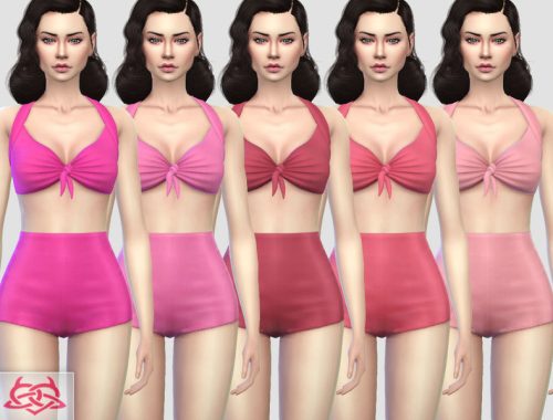Pin up Swimwear 1 RECOLOR 1 (Needs mesh)