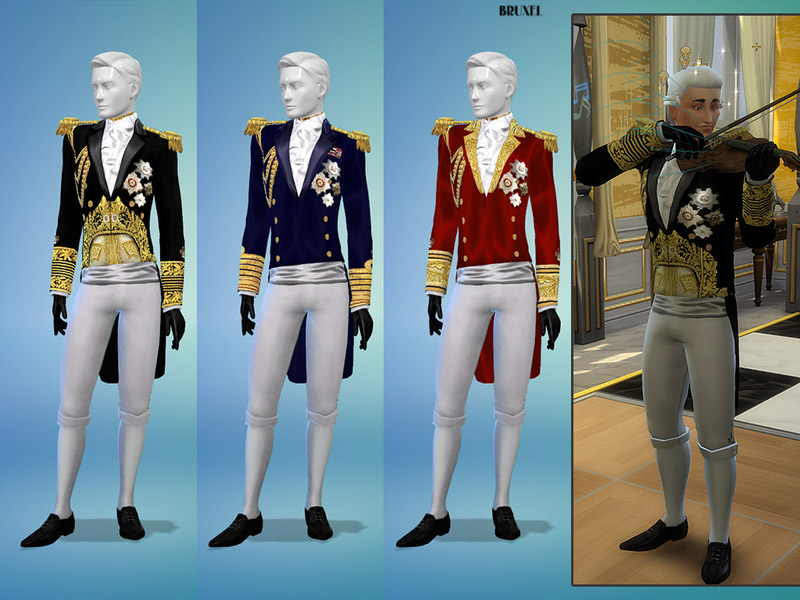 Bruxel Victorian Dress King Coat The Sims 4 Catalog