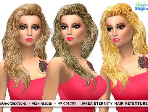 Jakea Eternity Hair Retexture - mesh needed