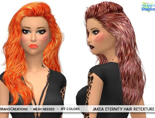 Jakea Eternity Hair Retexture - mesh needed
