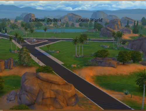 Completely Empty Oasis World to replace EA Oasis Springs