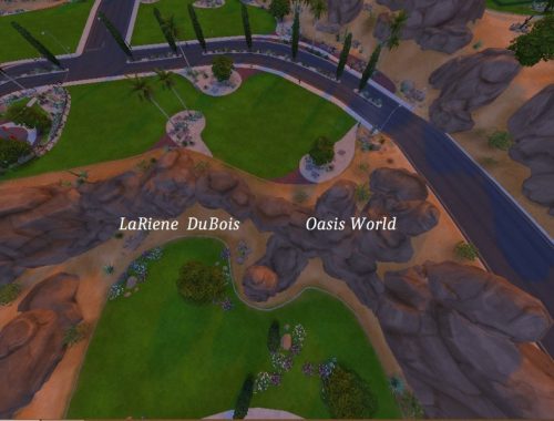 Completely Empty Oasis World to replace EA Oasis Springs